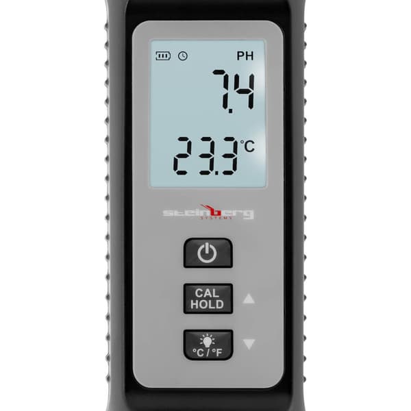 Syremåler væsketemperatur pH-tester elektronisk LCD 0-14 0-60C