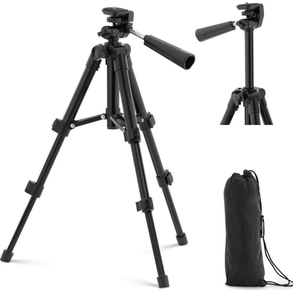 Kolmijalka kameran poikkiviivalaserille 27,5-47,5 cm 1/4'' kierre