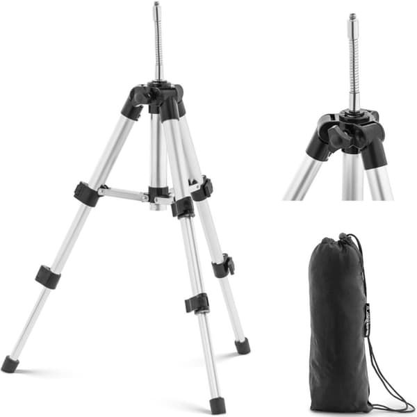 Stativ stativ til kamera krydslaser 27-40 cm 1/4'' gevind