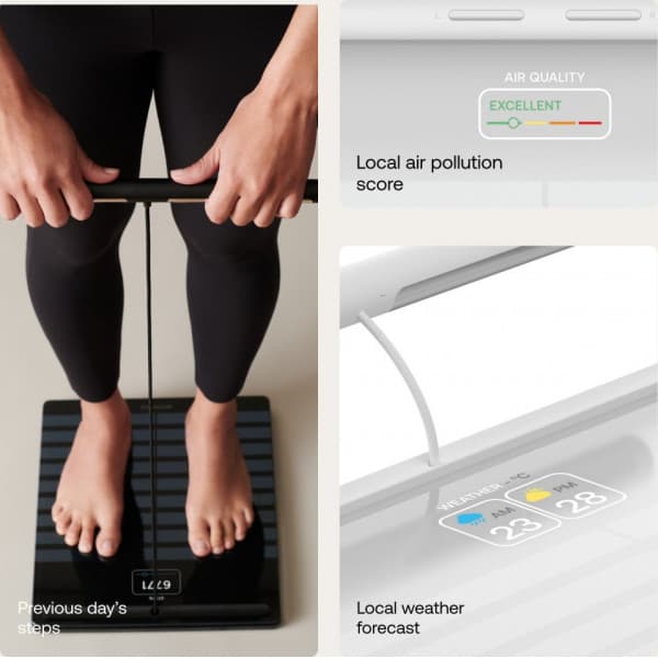 Withings Body Scan smartvåg, vit