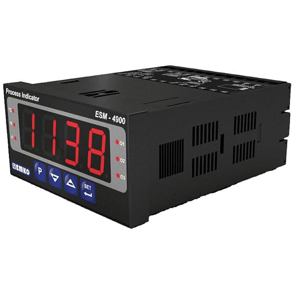 Emko ESM-4900 2-punkts, P, PI, PD, PID Universell regulator Pt100 -200 till +1700 °C Relä 5 A (L x B x H) 86.5 x 48 x 9
