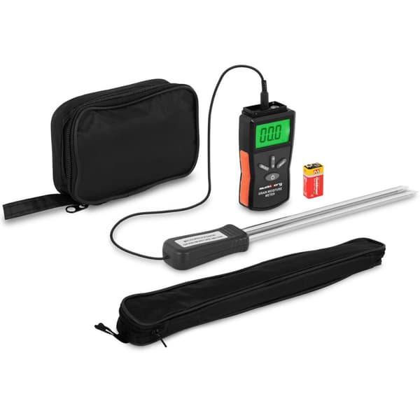 Kosteusmittari - viljan kosteusmittari 2 - 30 % LCD