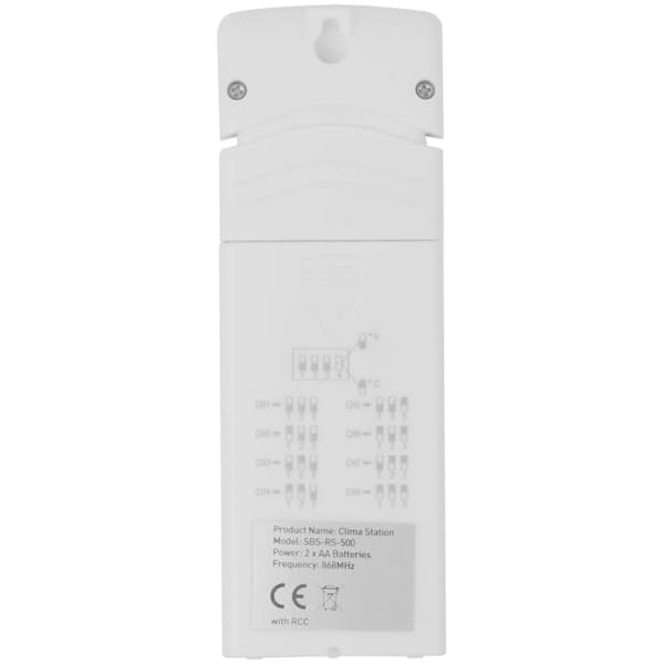 Trådløs vejrstation med 5 microSD USB-sensorer