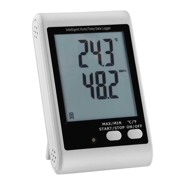 Termohygrometer temperatur- og fugtighedsoptagerområde 0 - 100 % -35 - 70 grader;C USB