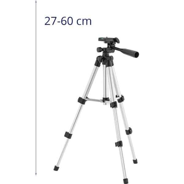 Kolmijalka kameraristilaserille 27-60 cm 1/4'' kierre