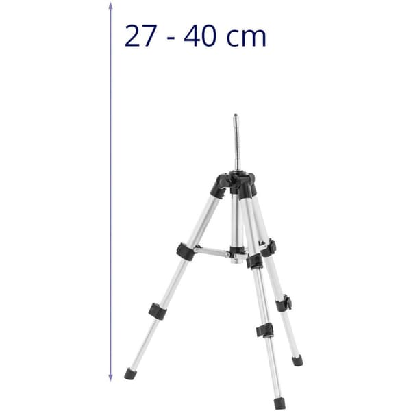 Kolmijalka kameraristilaserille 27-40 cm 1/4'' kierre