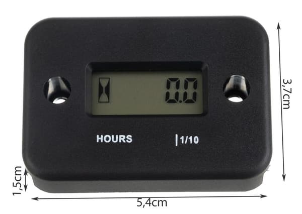 Motorns drifttimmaräknare