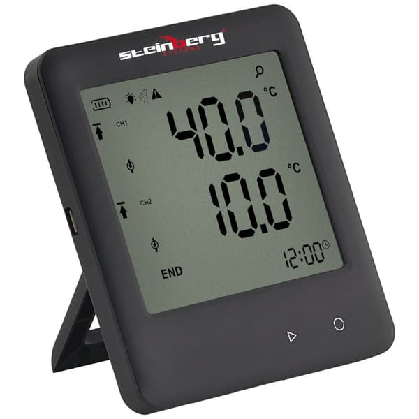 Temperaturmätare termometerområde -40 till 125C Micro USB LCD IP54