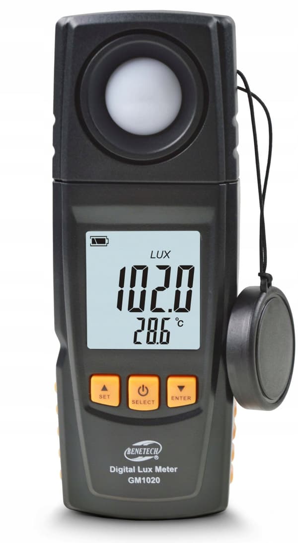 LUX METER LYSTENSITET MÅLER LYSMÅLER
