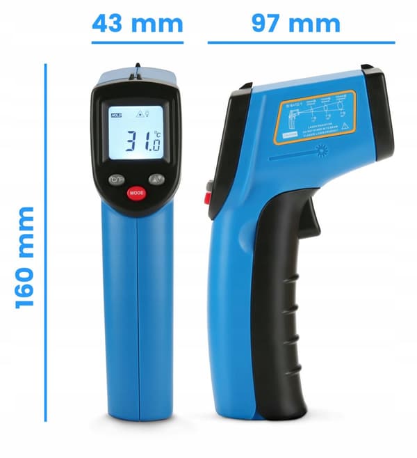 KOSKETTUMATTOMAN LASERPYROMETRI -50+400°C EMISSIO