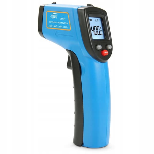 KONTAKTFRI LASER PYROMETTER -50+400°C EMISSION