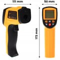 Miniatyrbillede 5 af 9: PYROMETR, KONTAKTFRI LASERTERMOMETER -50 +750