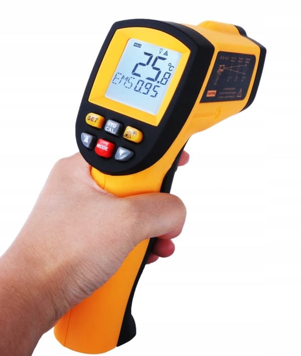 PYROMETR, KONTAKTFRI LASERTERMOMETER -50 +750