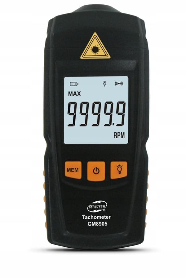 LASERKIERROSUSMÄÄRI 99999 RPM LCD