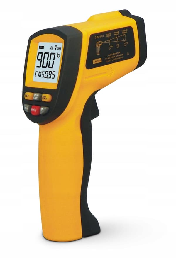 PYROMETR, KONTAKTFRI LASERTERMOMETER -50 +950