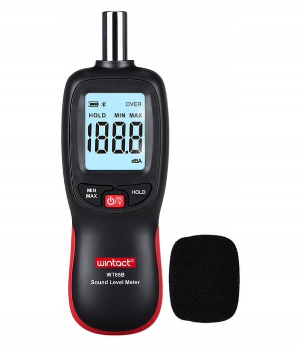 DECIBELMEATER Sonometer Bluetooth Telefon app