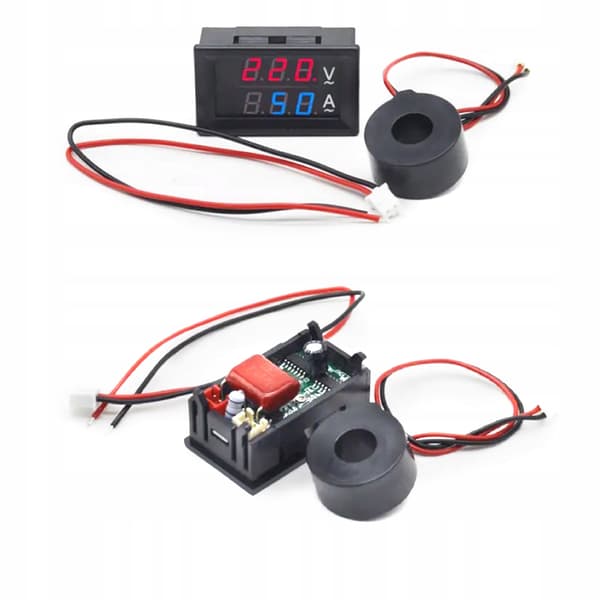 AMMETER 10A VOLTMETER 500V AC