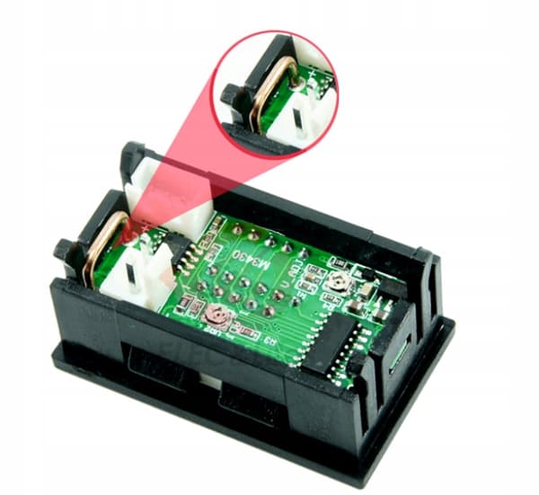 VOLTMETER AMMETER DC 10A 100V jævnstrøm