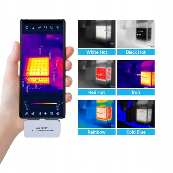 VÄRMEBILDKAMERA USB-C FÖR TELEFON ANDROID APPLIKATION EXAKT -15 +600