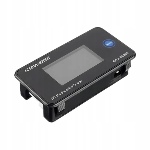 AMMETER DC200V 10A VOLTMETER Ah Wh TEMP. TID