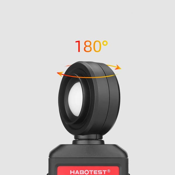 LUX METER LYSMETER LUX MÅLING 200000 LUX 0,5 sek.