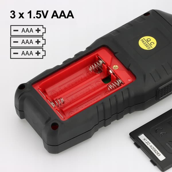 LUX METER LYSMETER LUX MÅLING 200000 LUX 0,5 sek.