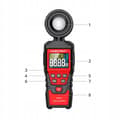 Miniatyrbillede 8 af 10: LUX METER LYSMETER LUX MÅLING 200000 LUX 0,5 sek.