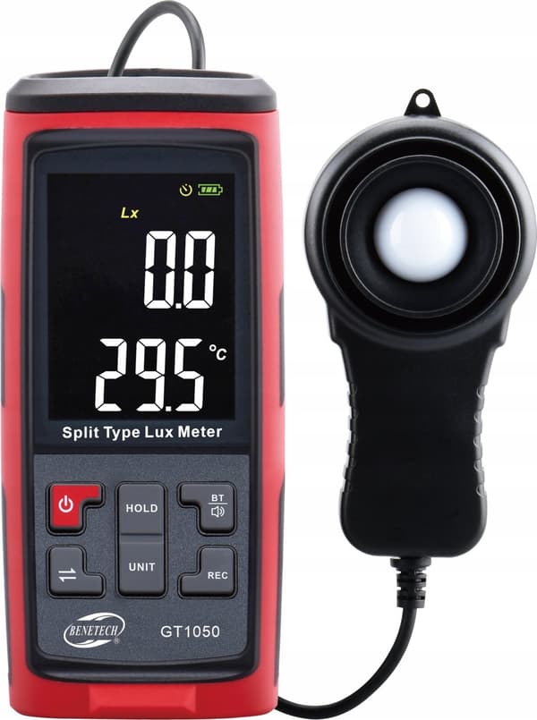 LUX METER LJUSMÄTARE LJUS INTENSITETSMÄTARE SOND LUX METER BLUETOOTH