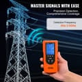 Miniatyrbillede 4 af 5: EMF Meter, 5Hz til 3,5GHz Detektion, Genopladeligt Batteri, LCD Skærm