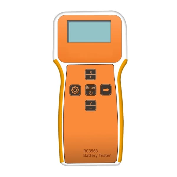 Batteritesteren, højpræcisions modstandstest, LCD-display,A