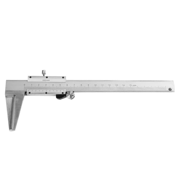 Vernier Kaliper, 0-150mm Måleområde, Holdbar Stål Konstruktion, Bærbart Design