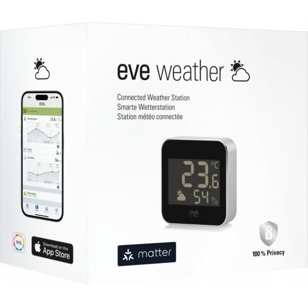 Eve Weather Matter -älykäs monitoimitunnistin sisä- ja ulkokäyttöön