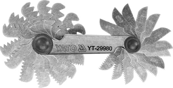 YATO METRISEN KIERTEEN KAMPAMITTA, 24 KUVIOTA, 0,25–6 MM