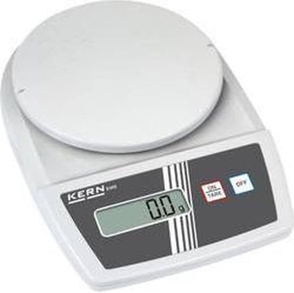 Kern EMB 2200-0 Kirjainvaaka Punnitusalue (max.): 2,2 kg Resoluutio: 1 g paristokäyttöinen, verkkovirta (valinnainen) Valkoinen