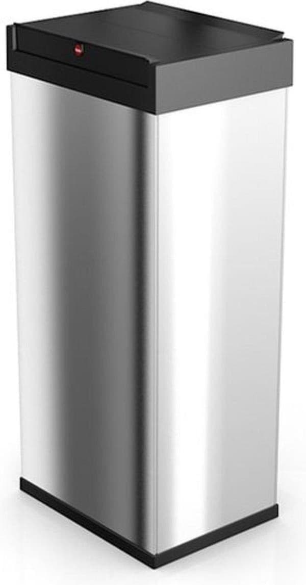 Hailo Big-Box Swing 60 soptunna, 60 liter, rostfritt stål