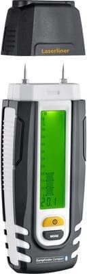 Laserliner DampFinder Compact Plus materiaalin kosteusmittarin lämpötilan mittaus (082.016A)