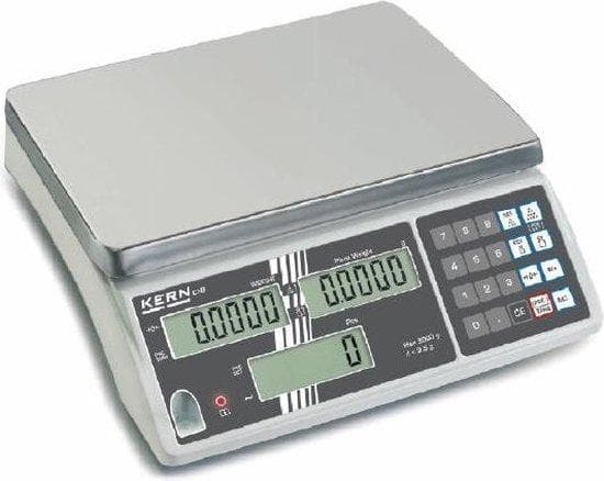 Kärnräkningsvåg CXB 15K1 vägningsområde (max.) 15 kg läsbarhet 1 g nätdriven, batteridriven Stavelse (CXB 15K1)