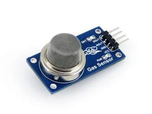 LPG-sensormodul: MQ-5 + kabler