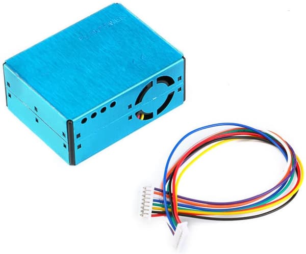 PMS5003 luftkvalitetsstøvsensor PM1.0 PM2.5 PM10 koefficient