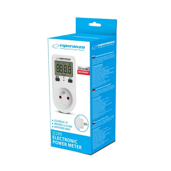 Esperanza ELA102 Elektronisk strømforbrugsmåler