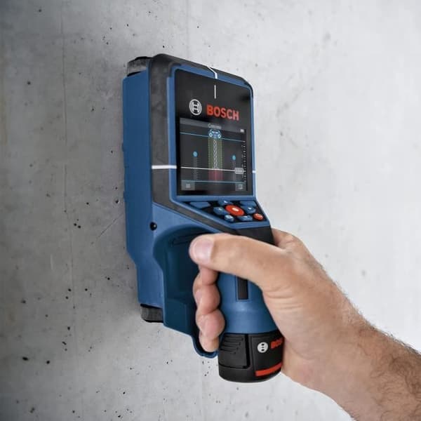 Bosch Professional D-Tect 200 C väggdetektor + L-BOXX + Bosch Radar Technology handledsrem (utan batteri eller laddare) - 0601081608