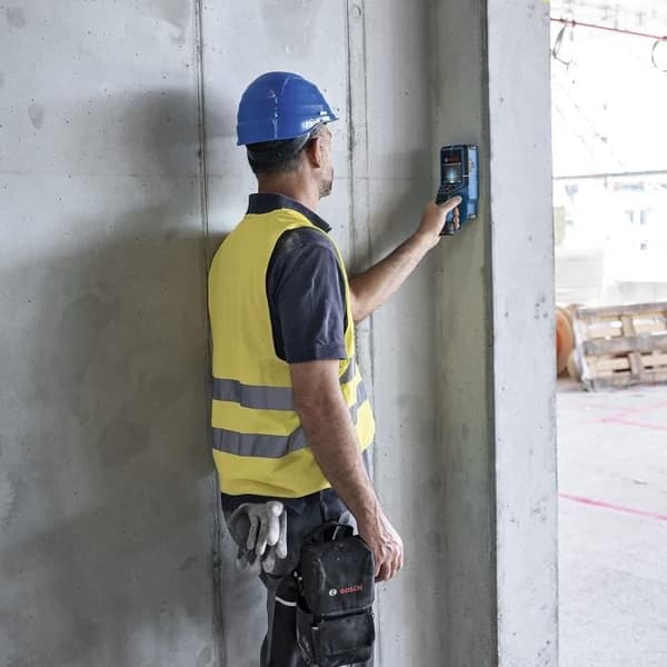 Bosch Professional D-Tect 200 C väggdetektor + L-BOXX + Bosch Radar Technology handledsrem (utan batteri eller laddare) - 0601081608