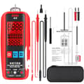 Miniatyrbild 1 av 2: Digital multimeter, DC-spänning 620V, AC-spänning 620V, mäter resistans upp till 60Mohm,A5-1.5 AAA-batteri
