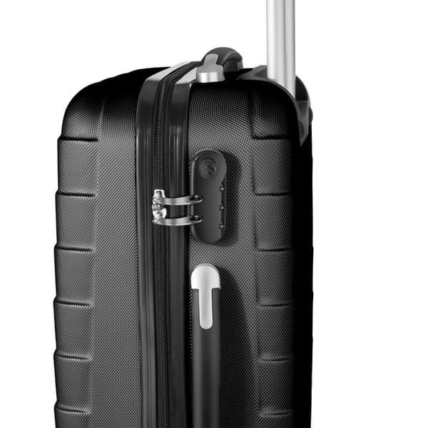 Kuffertsæt 3-dele hardcase - sort
