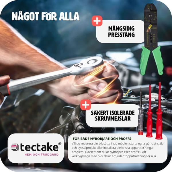 Verktygslåda på hjul Tim - silver