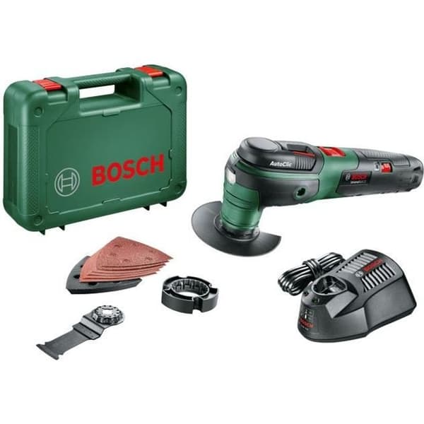 Bosch UniversalMulti 12 Sort, Grøn, Rød 20000 OPM