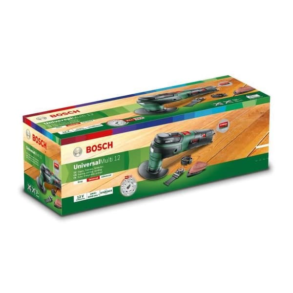BOSCH UniversalMulti 12 multifunktionsverktyg - Enskilt verktyg - 12V 2,5 Ah