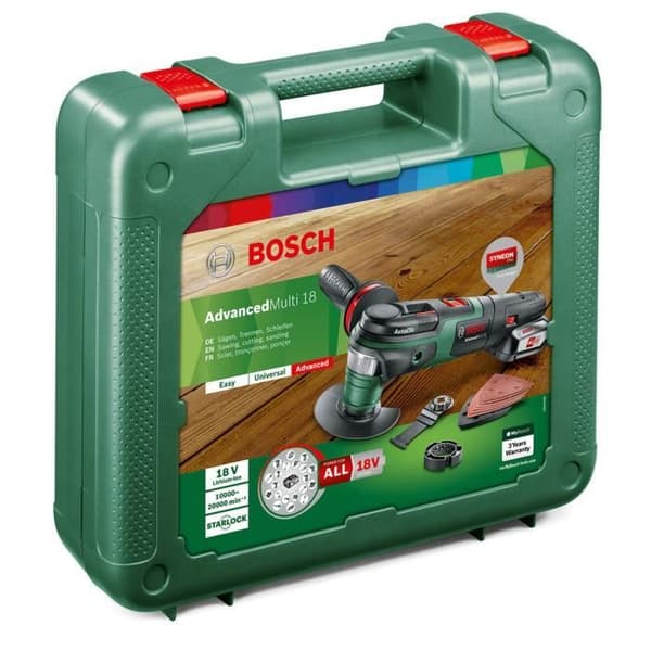 BOSCH AdvancedMulti 18 - 18 V 2,5 Ah multifunktionsverktyg