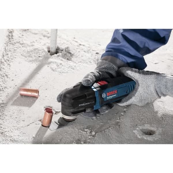 BOSCH Starlock plus 300 W GOP30-28 multiverktyg med 1 trä- och metallblad