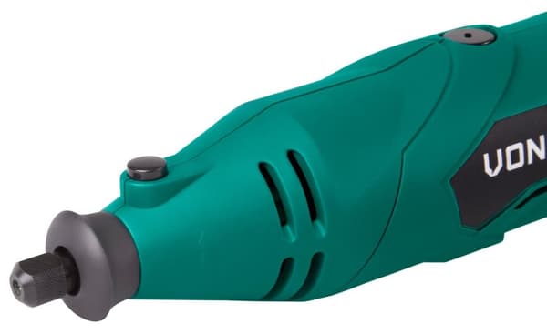 VONROC Roterande Multiverktyg 160W med felxibel axel | Inkl. 40-delars tillbehörsset